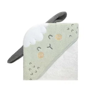 Prosop de baie cu gluga Kikka Boo Sleepy Sheep 90x90 cm