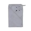 Prosop de baie din bumbac Twins Bear 100x100 cm gri