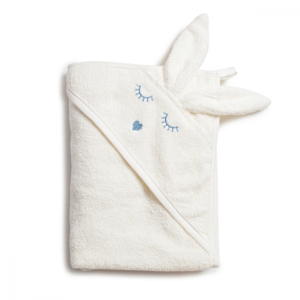 Prosop de baie din bumbac Twins Rabbit 100x100 cm bej