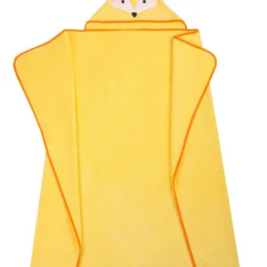 Prosop din bumbac cu gluga 120x100 cm Yellow Fox