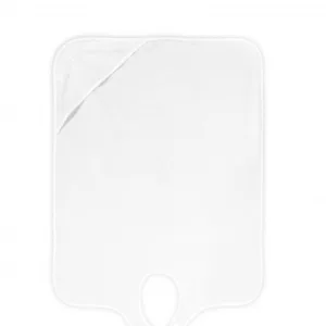 Prosop dublu de baie cu capison 80 x 100 cm White