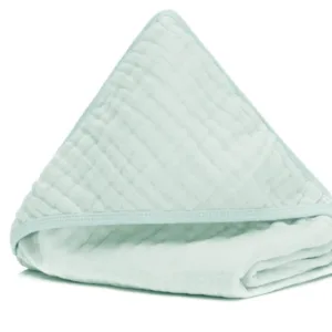 Prosop-pled din muselina verde 75x75cm Fillikid