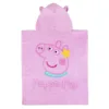 Prosop poncho cu gluga Peppa Pig 50 x 115 cm