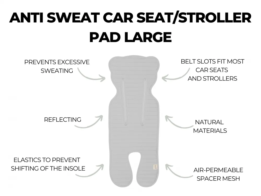 Protectie antitranspiratie 3D pentru carucior parte sport Rose Sleepee