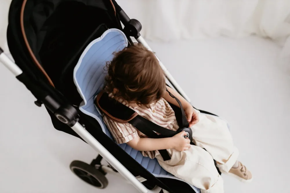 Protectie antitranspiratie 3D pentru carucior parte sport Verde Sleepee