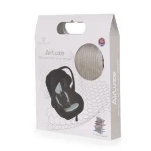 Protectie antitranspiratie Cangaroo AirLuxe Grey pentru scaun auto copii grupa 40-87 cm