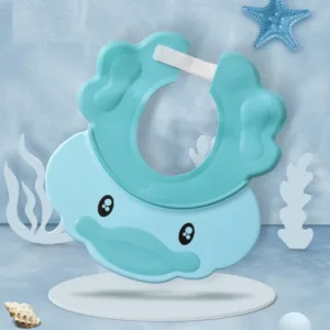Protectie baita Little Mom Duckling Blue pentru ochi si urechi