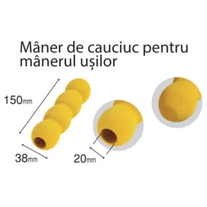 Protectie clanta din spuma Car Boy Safety negru