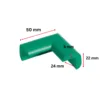 Protectie colturi Car Boy Safety 24x50x22x6mm Verde