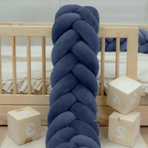 Protectie de pat impletita