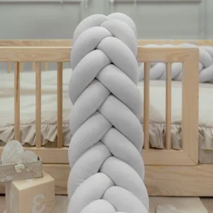 Protectie de pat impletita