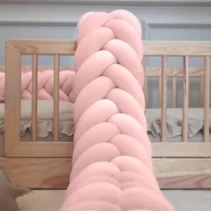 Protectie de pat impletita