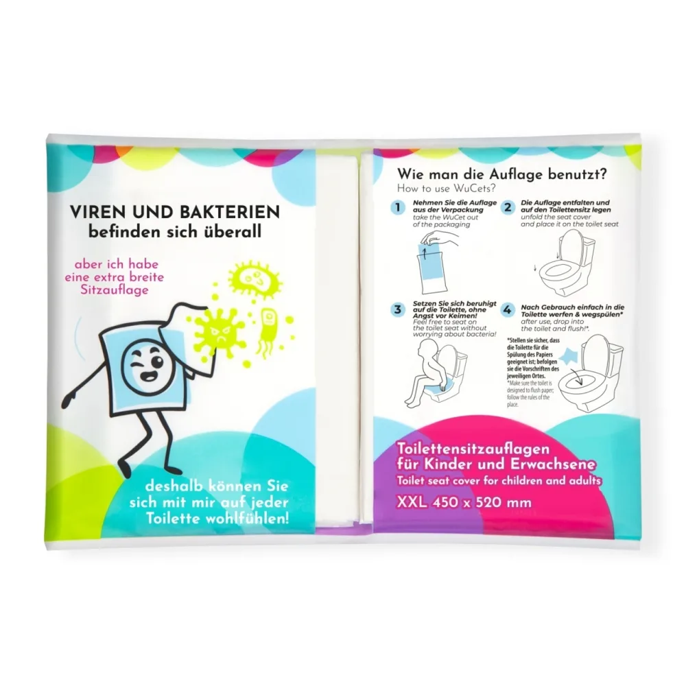 Protectie igienica de toaleta pentru copii si adulti