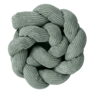 Protectie laterala pentru patut MeowBaby bumper impletit Aesthetic Olive green 200 cm