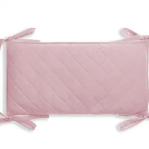 Protectie laterala pentru patut pachet 3x60 cm catifea Rose