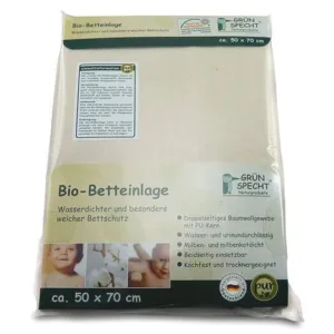 Protectie organica impermeabila pentru saltea 50X70cm