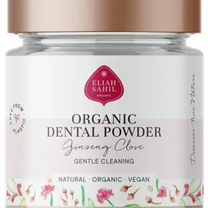 Pudra cu ginseng si cuisoare pentru curatarea dintilor bio 60g Eliah Sahi