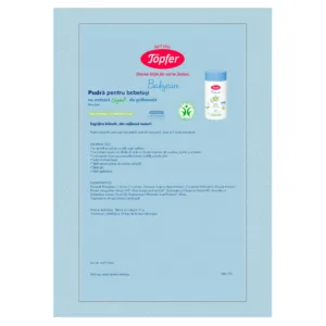 Pudra pentru bebelusi cu extract organic de galbenele Babycare 75 g Topfer
