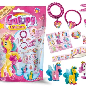 Punguta cu figurina surpriza Craze Galupy Unicorn