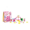 Pusculita cu accesorii surpriza si figurina Pocket Money Piggies Roz