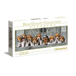 Puzzle 1000 piese Clementoni Beagles
