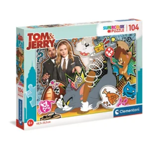 Puzzle 104 piese Clementoni Tom si Jerry 27515
