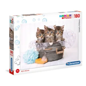 Puzzle 180 piese Clementoni Lovely Kittens