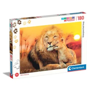 Puzzle 180 piese Clementoni Supercolor Unexpected Hug 29785