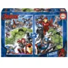Puzzle 2 x 100 piese Educa Marvel Avengers