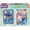 Puzzle 2 x 500 piese Educa Disney Stitch