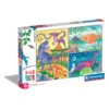 Puzzle 3 x 48 piese Clementoni Dinosaurs 25288