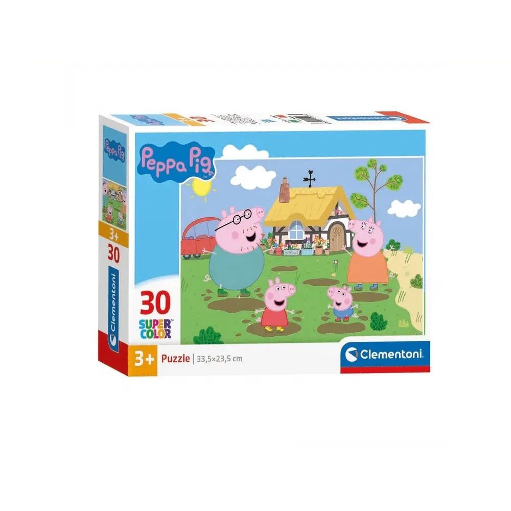 Puzzle 30 piese Clementoni Peppa Pig 20838
