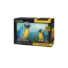 Puzzle 3D Cubic Fun National Geographic Papagal ARA cu gat albastru 94 piese