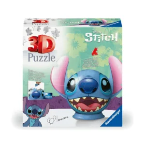 Puzzle 3D Disney Stitch figurina Stitch cu urechi 72 piese