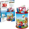 Puzzle 3D Ravensburger suport pixuri Super Mario 54 piese