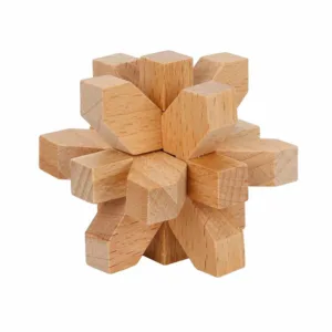 Puzzle 3D din lemn