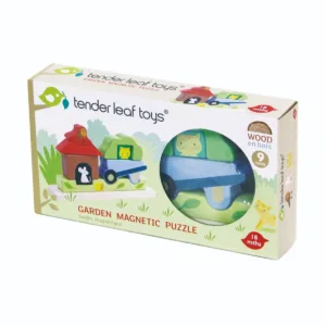 Puzzle 3D magnetic din lemn