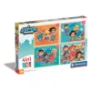 Puzzle 4 in 1 Clementoni DC Super Friends
