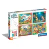 Puzzle 4 in 1 Clementoni Disney Winnie The Pooh 21514