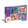 Puzzle 4 in 1 Clementoni Supercolor Disney Princess 21517