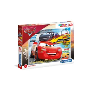 Puzzle 60 piese Clementoni Cars