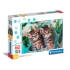 Puzzle 60 piese Clementoni Lovely Kitty Twins 26599
