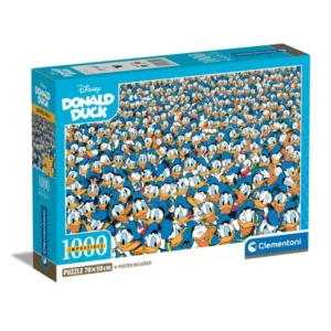 Puzzle Clementoni 1000 piese Impossible Donald Duck 39799