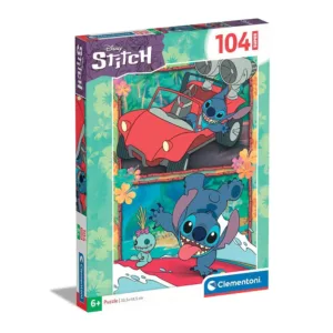 Puzzle Clementoni 104 piese Disney Stitch 27571