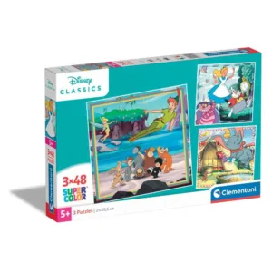Puzzle Clementoni 3x48 piese Disney Classics 25302