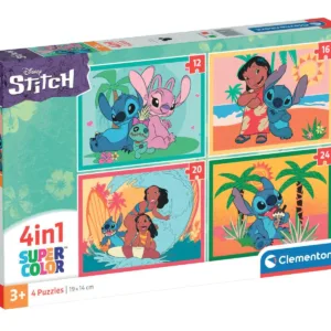 Puzzle Clementoni 4 in 1