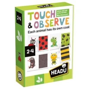 Puzzle Headu Montessori Atinge si Observa