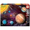 Puzzle Neon 1000 piese Educa Sistemul Solar