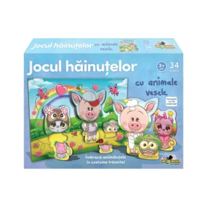 Puzzle Noriel - Jocul hainutelor cu animale vesele
