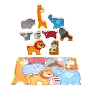 Puzzle cu animale din jungla Play Go Safari